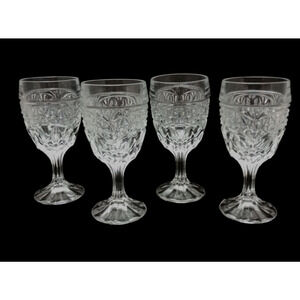 D'Adriana Luna Claret Wine Glasses Set Of 4